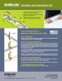 Reloc Securing & Supporting 